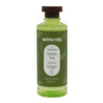 شامپو آبرسان ویت یو حاوی عصاره چای سبز و هیالورونیک اسید